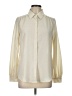 Max Studio 100% Polyester Polka Dots Ivory Long Sleeve Blouse Size L - photo 1