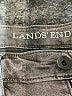 Lands' End Chevron-herringbone Gray Jeans Size 0 - photo 7