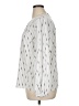 Ann Taylor 100% Polyester Ivory Long Sleeve Blouse Size XL - photo 5