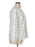 Ann Taylor 100% Polyester Ivory Long Sleeve Blouse Size XL - photo 4