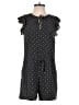Madewell 100% Silk Polka Dots Black Romper Size S - photo 1