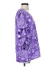 Nina Leonard 100% Polyester Purple 3/4 Sleeve Blouse Size S - photo 4