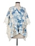 Mind Set by XCVI Tie-dye Blue Kimono Size Sm - Med - photo 1