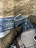 J.Jill Chevron-herringbone Blue Jeans Size 4 - photo 4