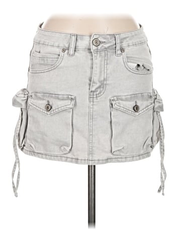 VIP Jeans Denim Skirt (view 1)
