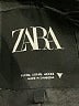 Zara 100% Polyester Black Coat Size XL - photo 6