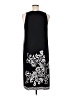 Catherines Graphic Black Casual Dress Size 0X - photo 2