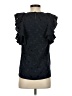 Vineyard Vines 100% Viscose Black Short Sleeve Blouse Size S - photo 2