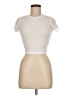 MadRag Ivory Short Sleeve Turtleneck Size M - photo 1