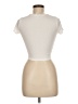 MadRag Ivory Short Sleeve Turtleneck Size M - photo 2