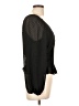 DR2 100% Polyester Black Long Sleeve Blouse Size L - photo 4