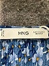 MNG 100% Polyester Print Blue Casual Dress Size 2 - photo 7