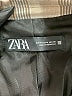 Zara Plaid Gray Blazer Size M - photo 6