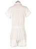 Faherty 100% Cotton White Romper Size S - photo 2
