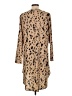 Shein 100% Polyester Animal Print Tan Casual Dress Size L - photo 2