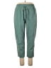 Cotton Bleu Solid Green Casual Pants Size XL - photo 1