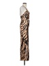 Zara Animal Print Tan Cocktail Dress Size XS - photo 4