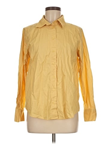 Banana Republic Factory Store Long Sleeve Button-Down Shirt (view 1)