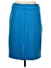 PREMISE Solid Blue Casual Skirt Size 6 - photo 2