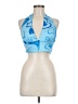 Shein 100% Polyester Blue Tank Top Size 6 - photo 1