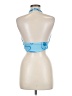 Shein 100% Polyester Blue Tank Top Size 6 - photo 2