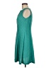 En Focus Studio Chevron-herringbone Teal Cocktail Dress Size 6 - photo 5