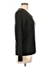 Unbranded 100% Polyester Solid Black Long Sleeve T-Shirt Size L - photo 4