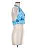 Shein 100% Polyester Blue Tank Top Size 6 - photo 4