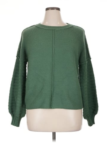 Pink Clover Pullover Sweater (view 1)