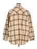 Shein Curve Plaid Tan Coat Size 3X - photo 2