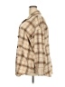 Shein Curve Plaid Tan Coat Size 3X - photo 5