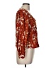 Madewell Orange Long Sleeve Blouse Size M - photo 4