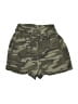 Express 100% Lyocell Camo Green Shorts Size XS - photo 1