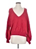 Free People Red Pullover Sweater Size S - photo 1