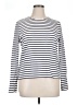 Boden 100% Cotton White Long Sleeve Turtleneck Size 14 - photo 1