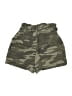 Express 100% Lyocell Camo Green Shorts Size XS - photo 2