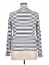 Boden 100% Cotton White Long Sleeve Turtleneck Size 14 - photo 2