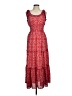 Max Studio 100% Polyester Paisley Red Casual Dress Size M - photo 1