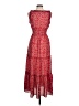 Max Studio 100% Polyester Paisley Red Casual Dress Size M - photo 2