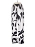 Unbranded Print Silver Casual Pants Size M (estimated) - photo 2