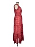 Max Studio 100% Polyester Paisley Red Casual Dress Size M - photo 4