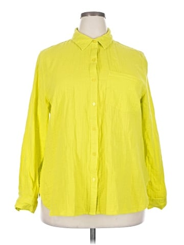 New York & Company Long Sleeve Button-Down Shirt (view 1)