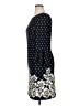 Studio One Polka Dots Black Casual Dress Size 14 - photo 5