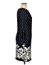 Studio One Polka Dots Black Casual Dress Size 14 - photo 4