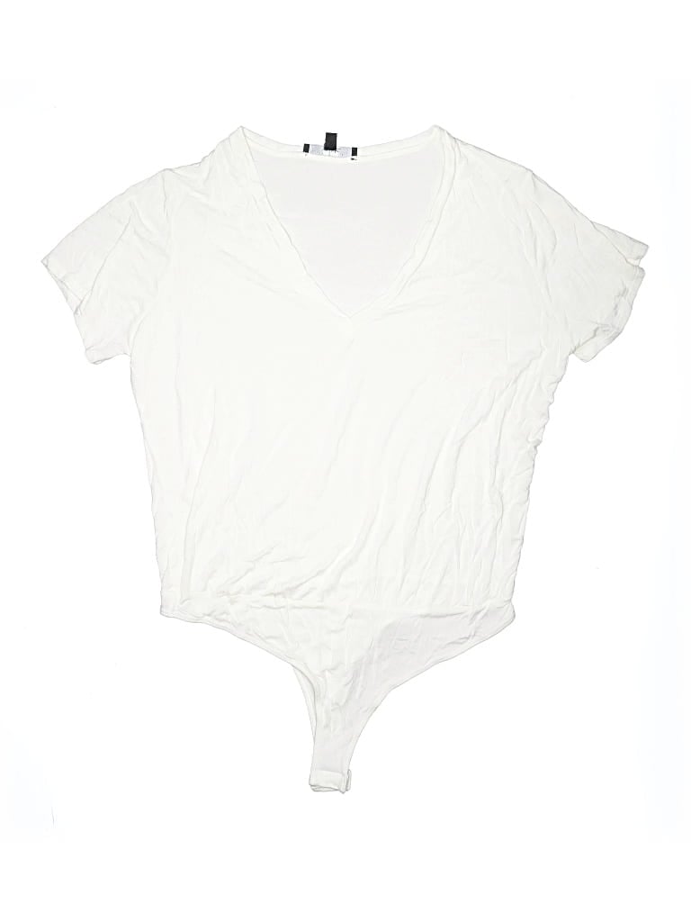 Pre-owned Lulus Bodysuit In White