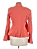 St. John 100% Wool Orange Wool Blazer Size 6 - photo 2