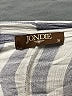Jondie Stripes Gray 3/4 Sleeve Blouse Size S - photo 7