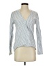 Remade Blue Long Sleeve Blouse Size S - photo 1