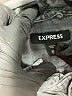 Express Gray Long Sleeve Button-Down Shirt Size M - photo 7