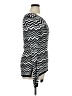 Versona 100% Rayon Chevron-herringbone Black Long Sleeve Henley Size XL - photo 4